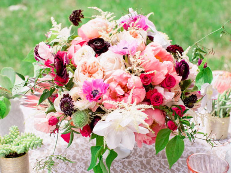 Aranjament floral pentru nunta